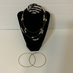 (( NEW ))  Necklace & earrings set